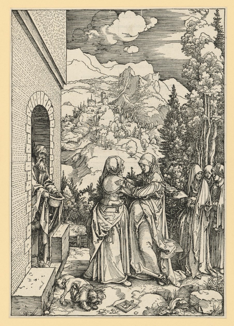 De bezoeking door Albrecht Dürer