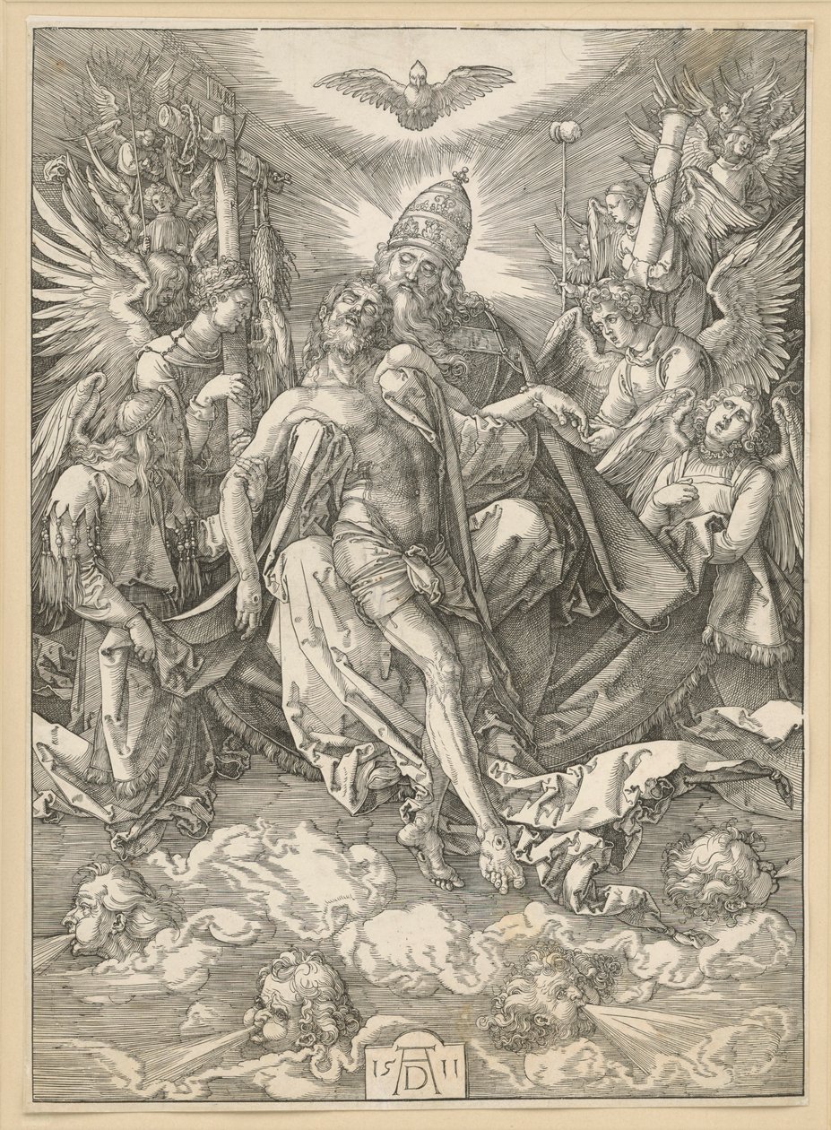 De Heilige Drie-eenheid door Albrecht Dürer