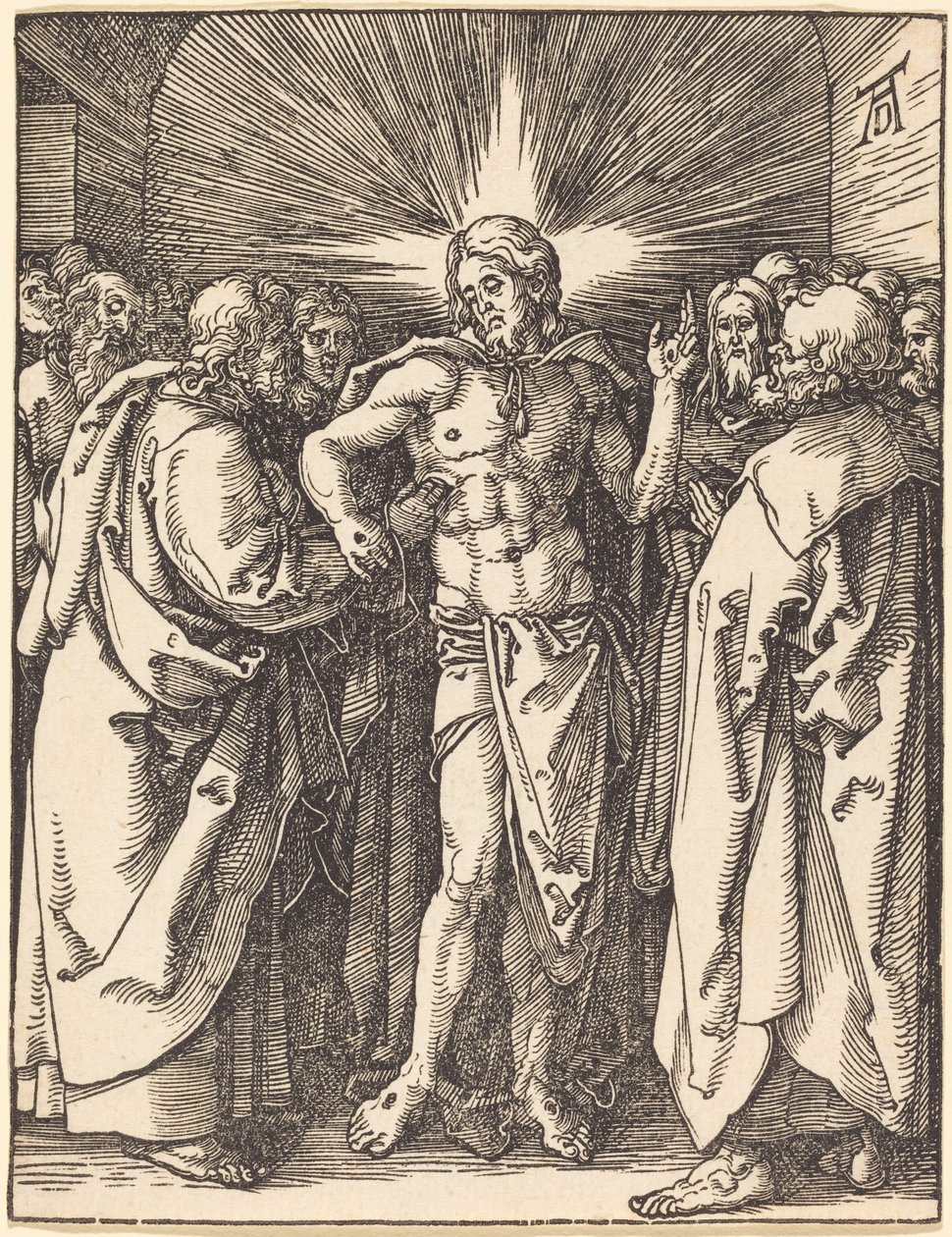 De ongelovige Thomas door Albrecht Dürer