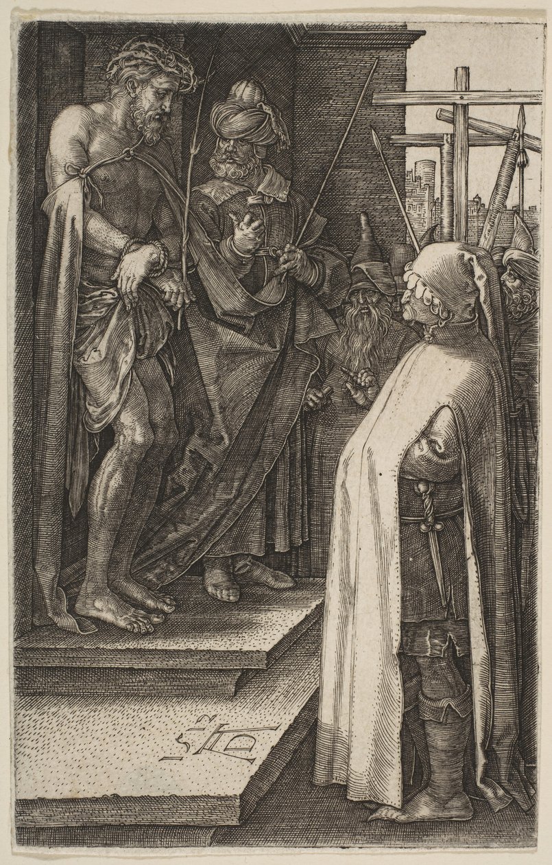 Ecce Homo, uit De Passie, 1512 door Albrecht Dürer