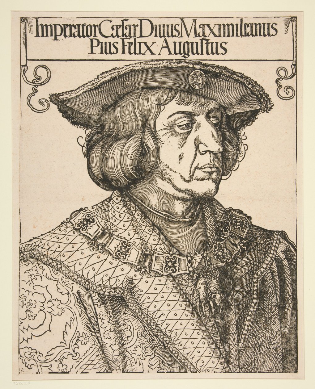 Keizer Maximiliaan door Albrecht Dürer