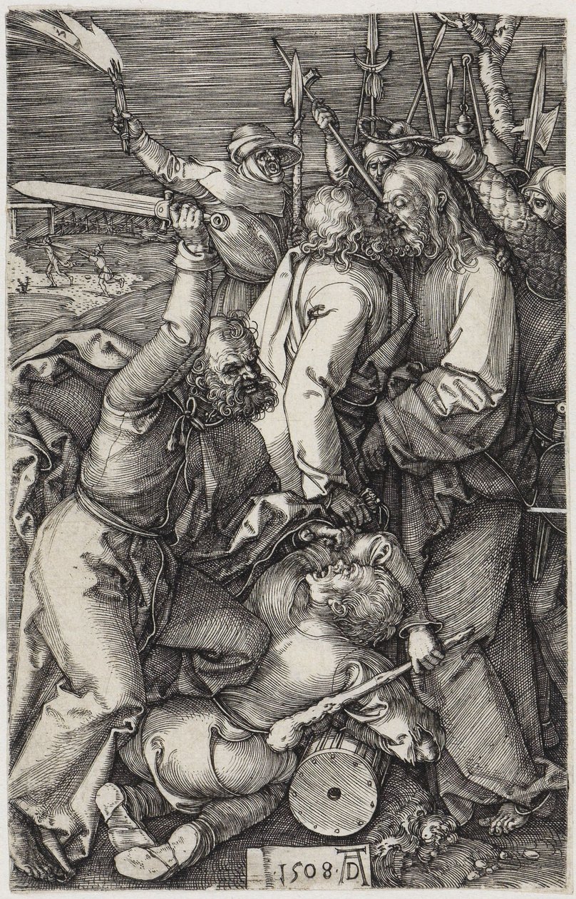 De gevangenneming van Christus door Albrecht Dürer