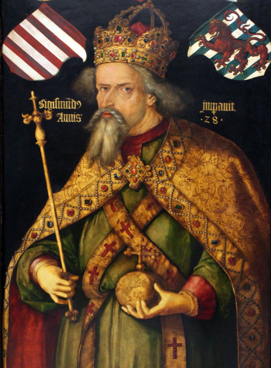Duits: Kaiser Sigismund Keizer Sigismund (1368-1437) door Albrecht Dürer