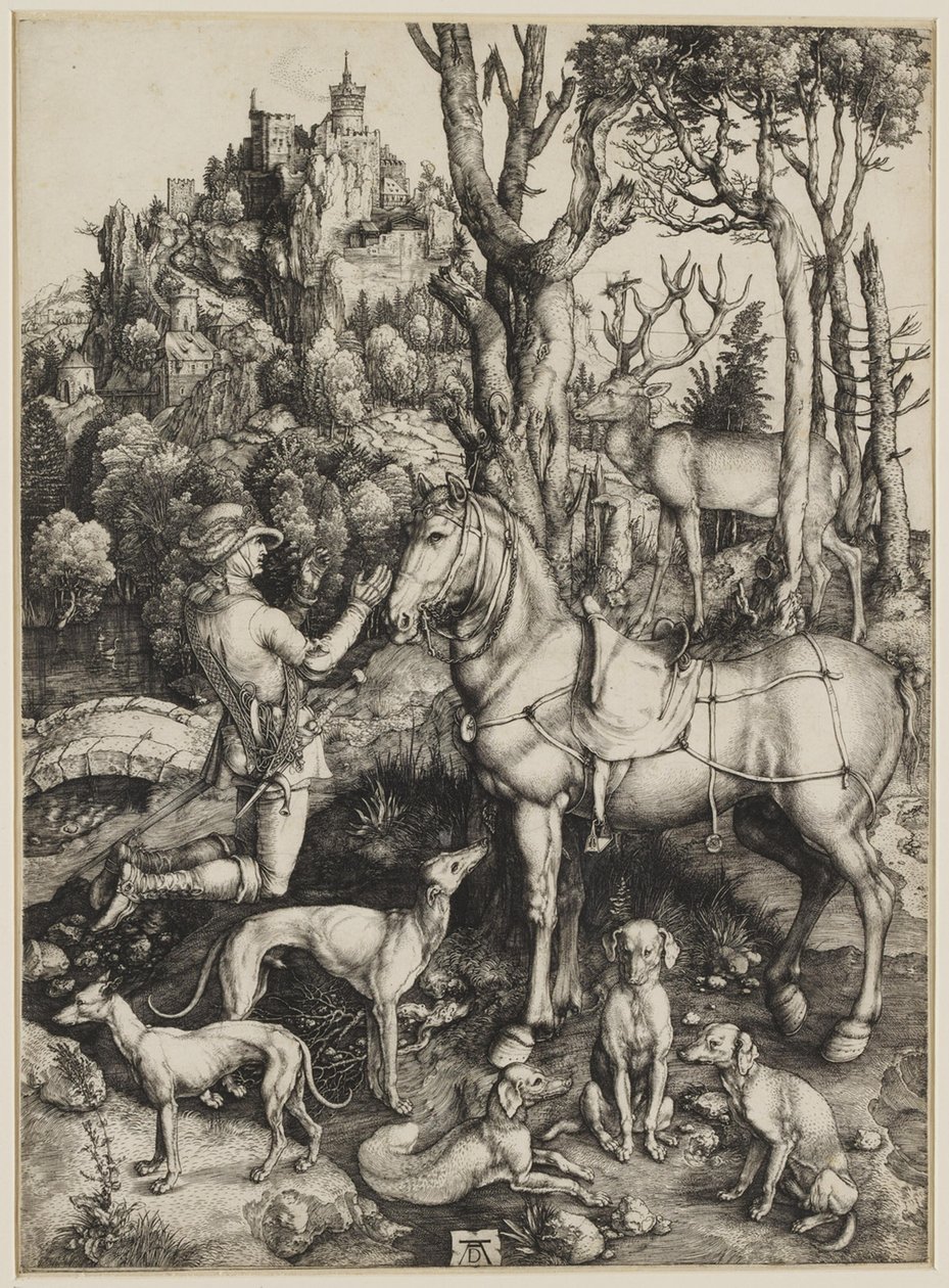 Heilige Eustachius door Albrecht Dürer