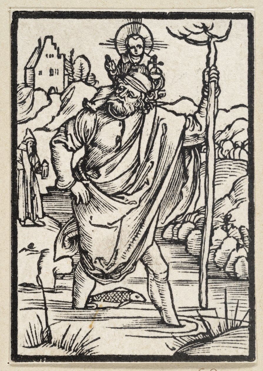 Sint-Christoffel (63 religieuze taferelen) door Albrecht Dürer