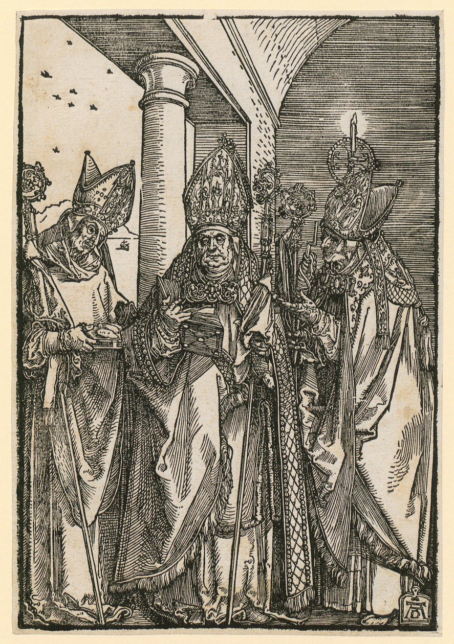 De heilige Koloman (Johannes Stabius als de heilige Koloman) door Albrecht Dürer