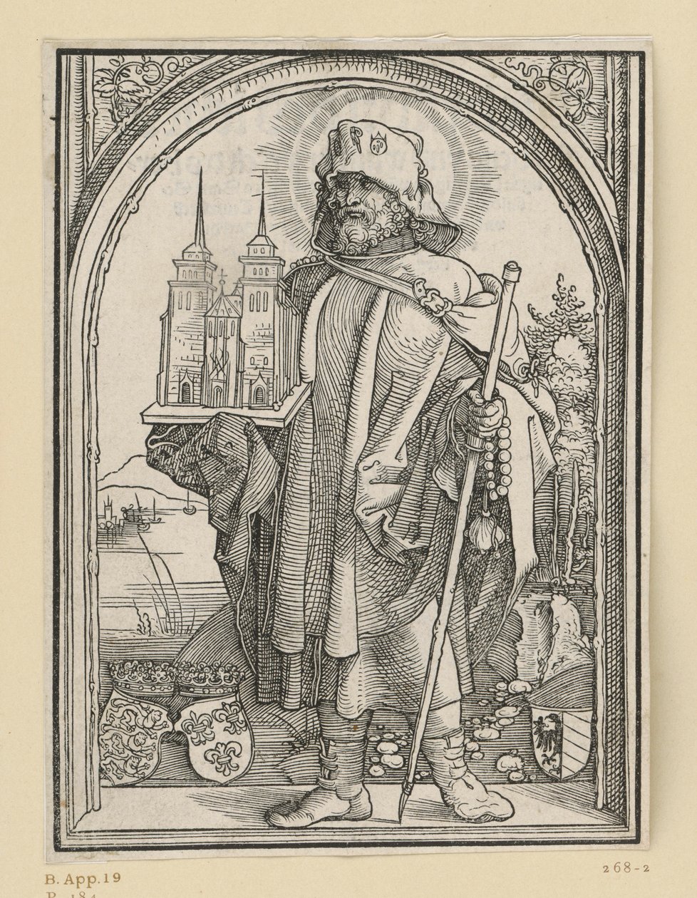 Sint Sebald door Albrecht Dürer