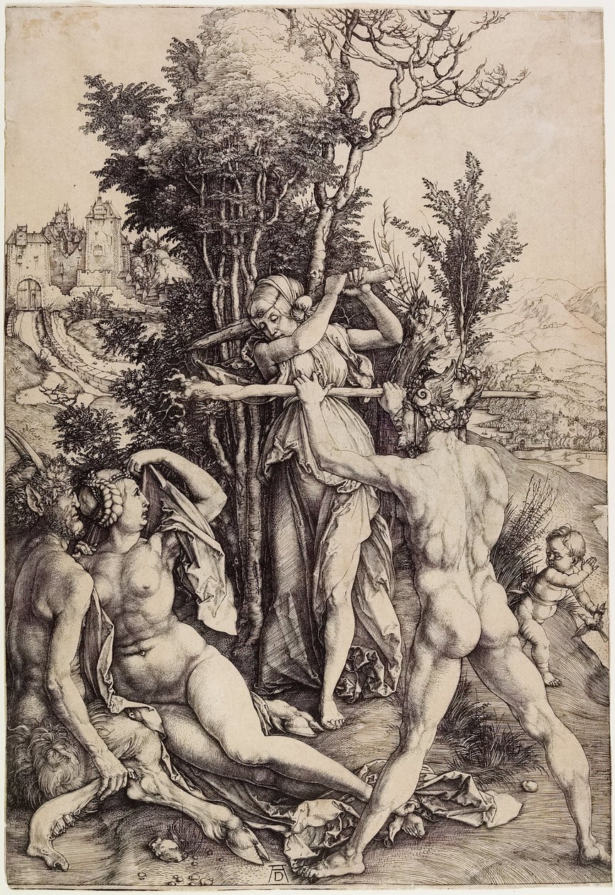 Hercules door Albrecht Dürer