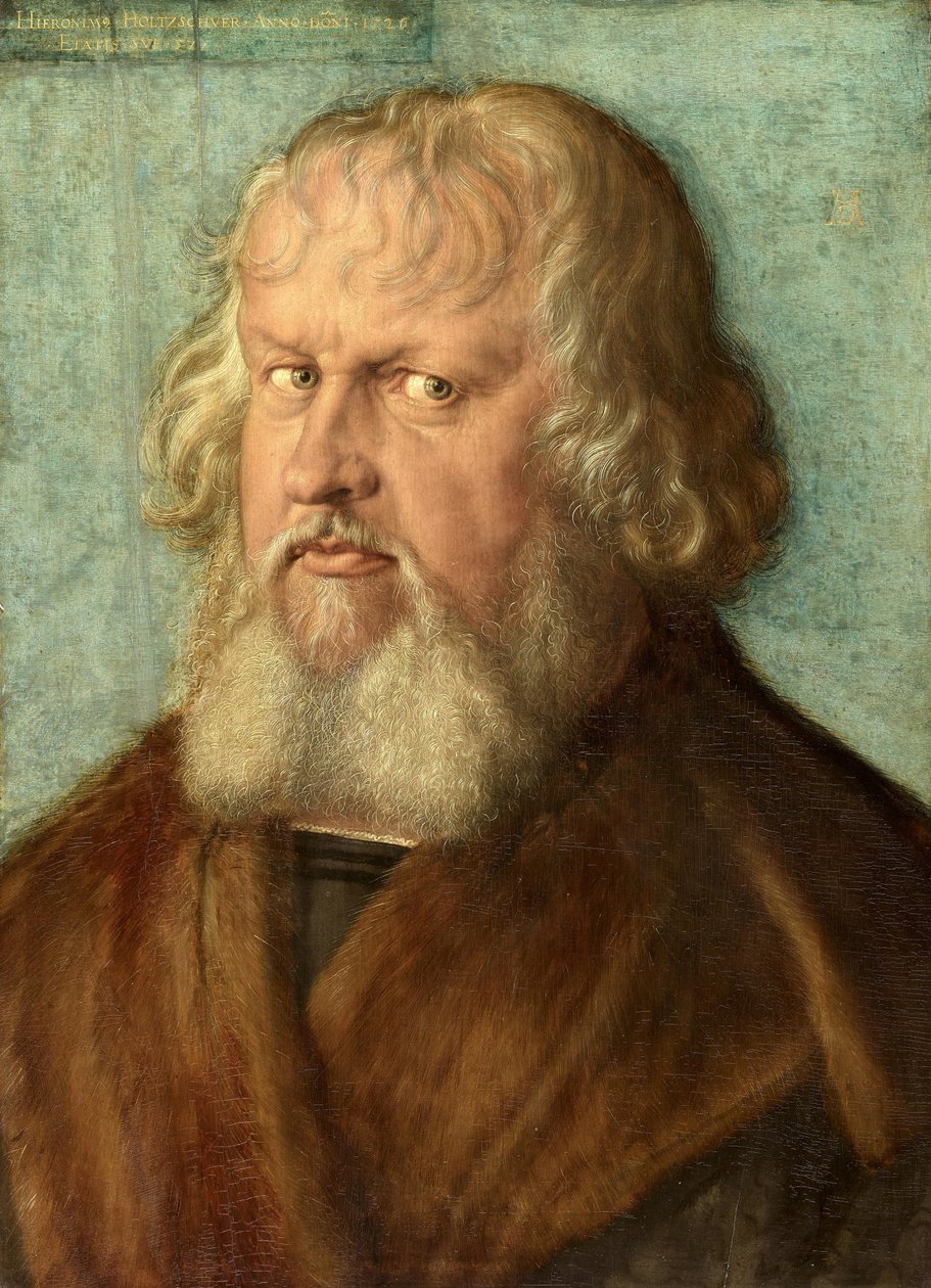 Hieronymus Holzschuher (1469-1529) met deksel door Albrecht Dürer