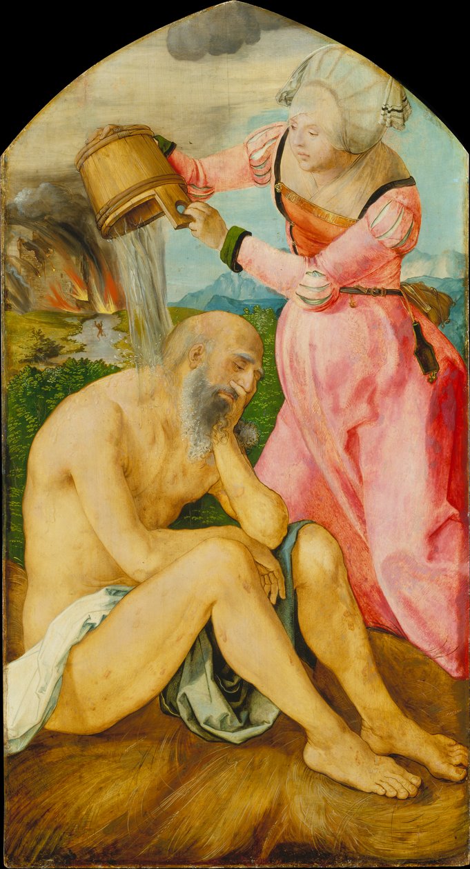 Job op de mesthoop door Albrecht Dürer