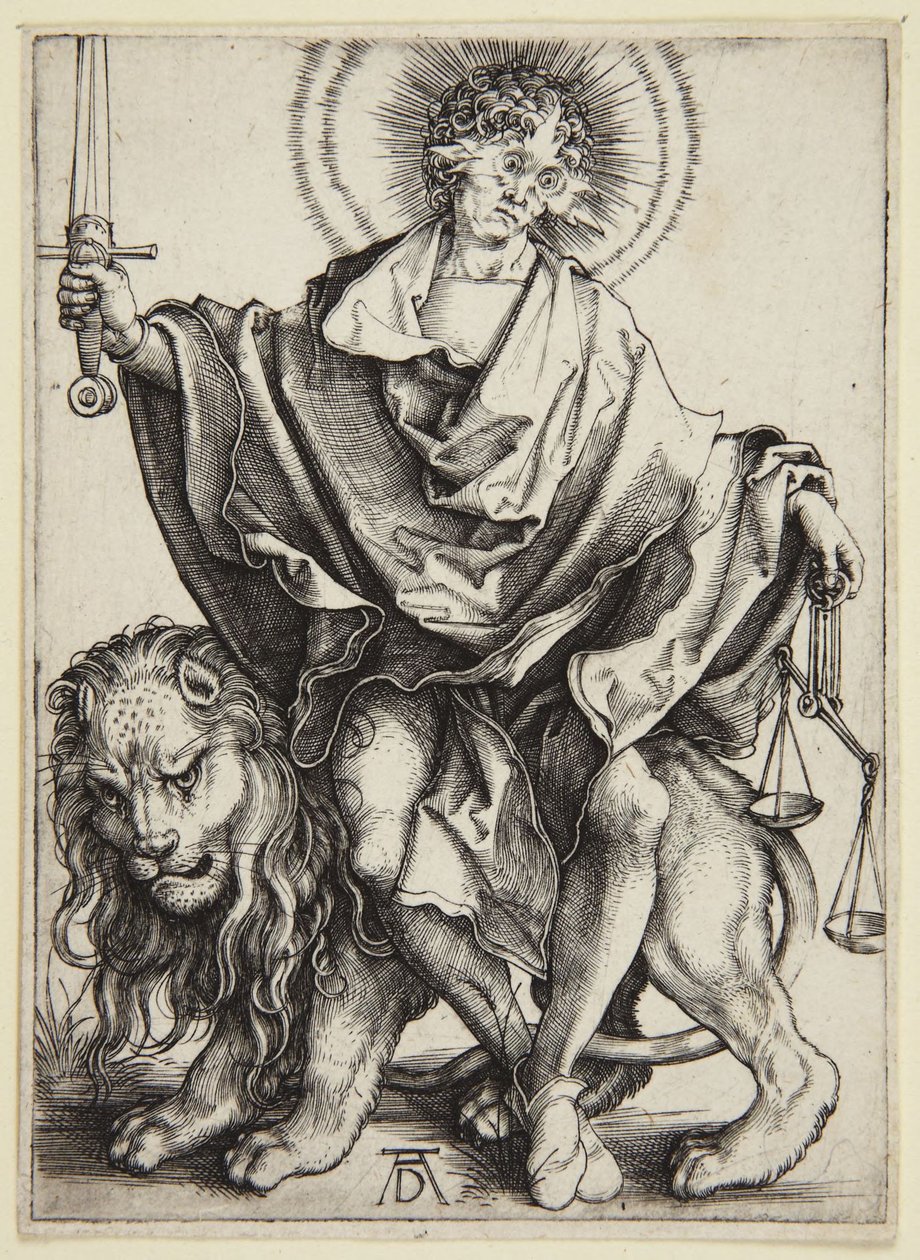 Justitie door Albrecht Dürer