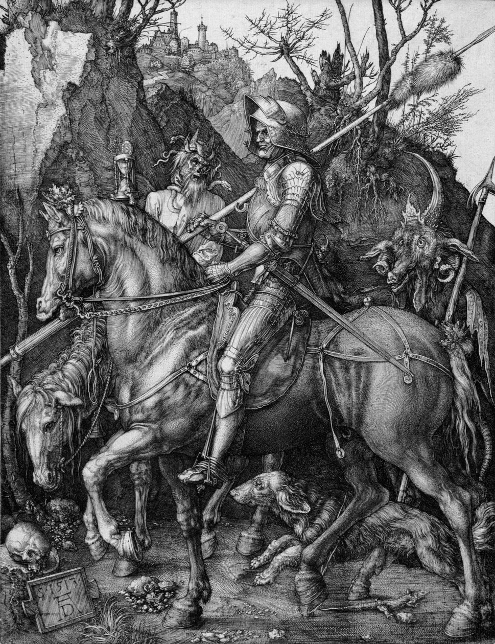 De ridder, de dood en de duivel door Albrecht Dürer