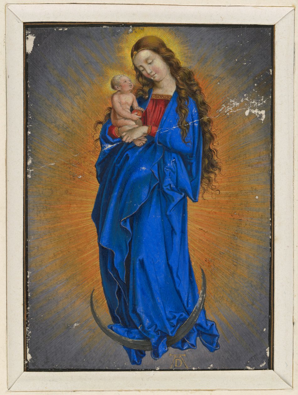 Maria op de maansikkel door Albrecht Dürer