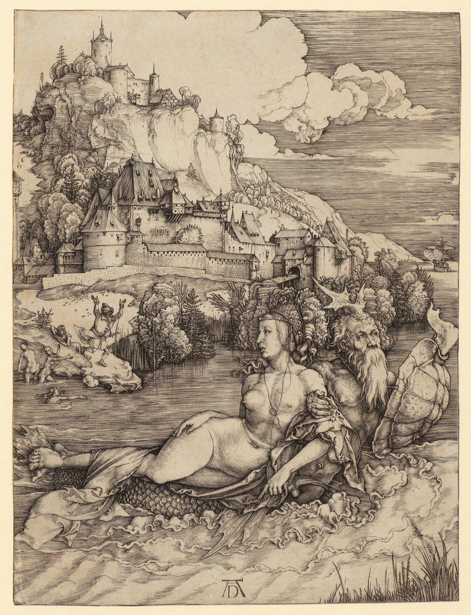 Maria met de meerkat door Albrecht Dürer