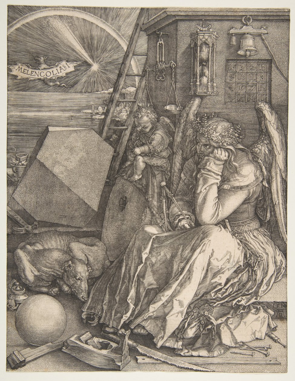 Melencolia I door Albrecht Dürer