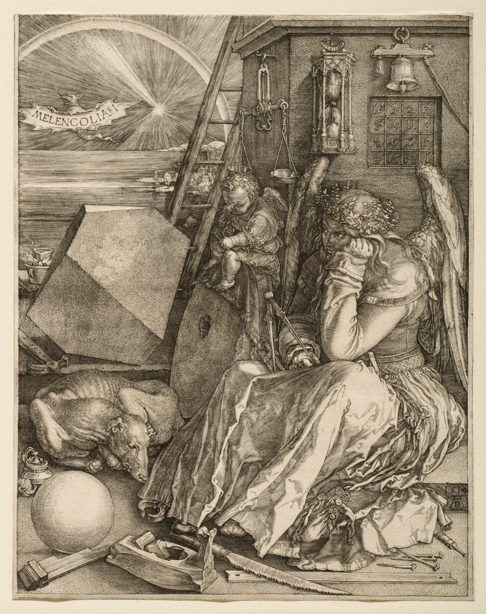 Melencolia I door Albrecht Dürer