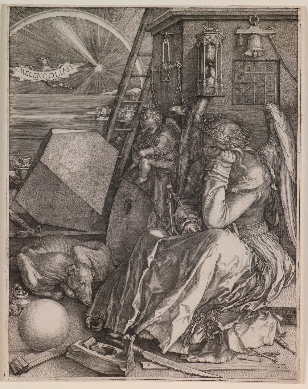 Melencolia I door Albrecht Dürer