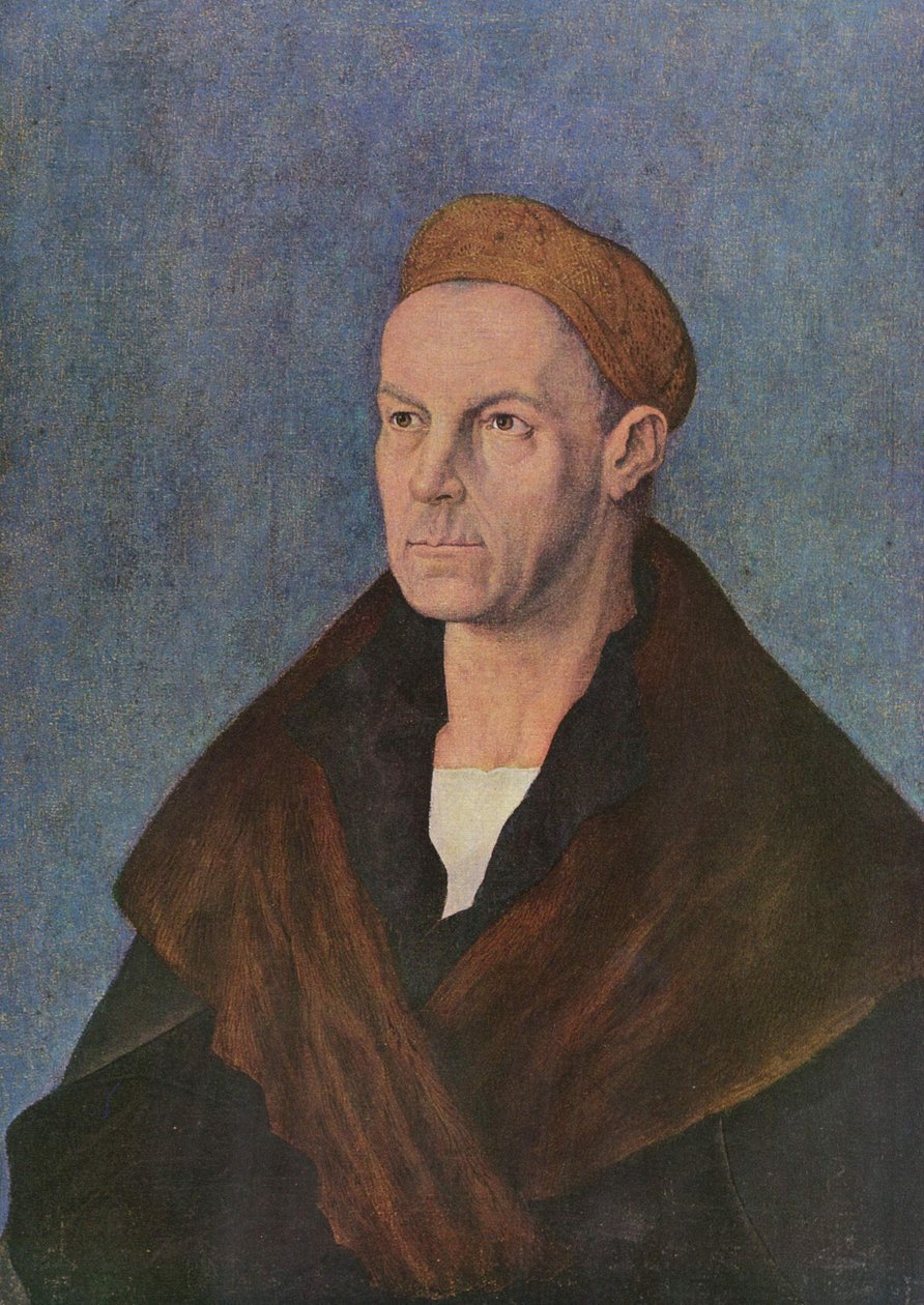 Portret van Jakob Fugger de Rijke door Albrecht Dürer