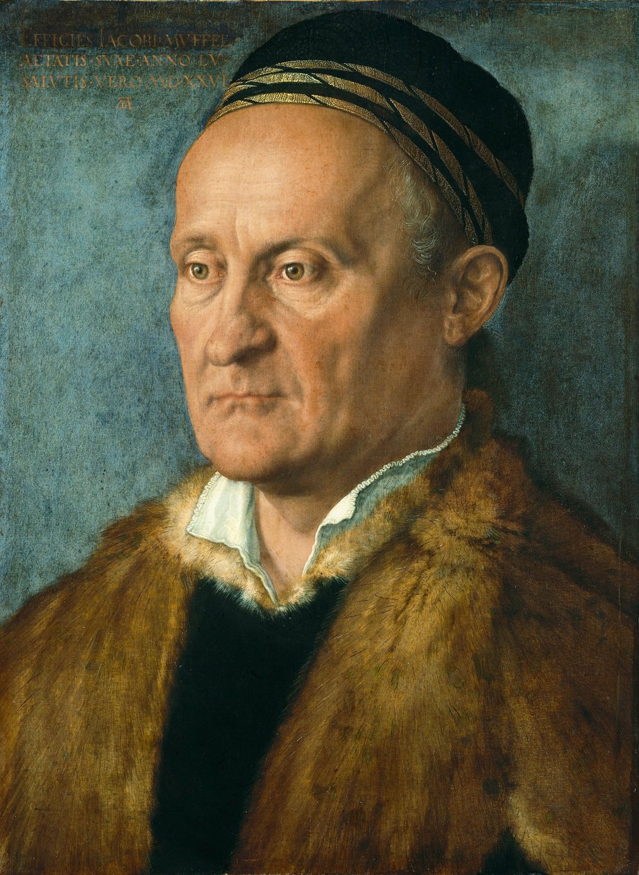 Portret van Jakob Muffel door Albrecht Dürer
