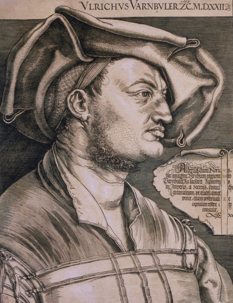 Portret van Ulrich Varnbüler door Albrecht Dürer