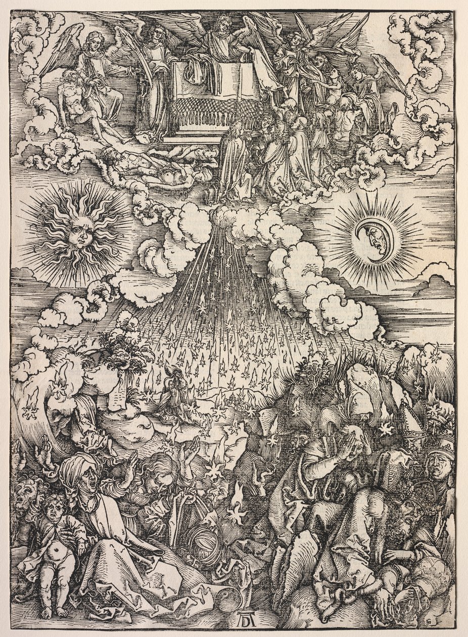 Openbaring van Johannes: Opening van het Zesde Zegel door Albrecht Dürer