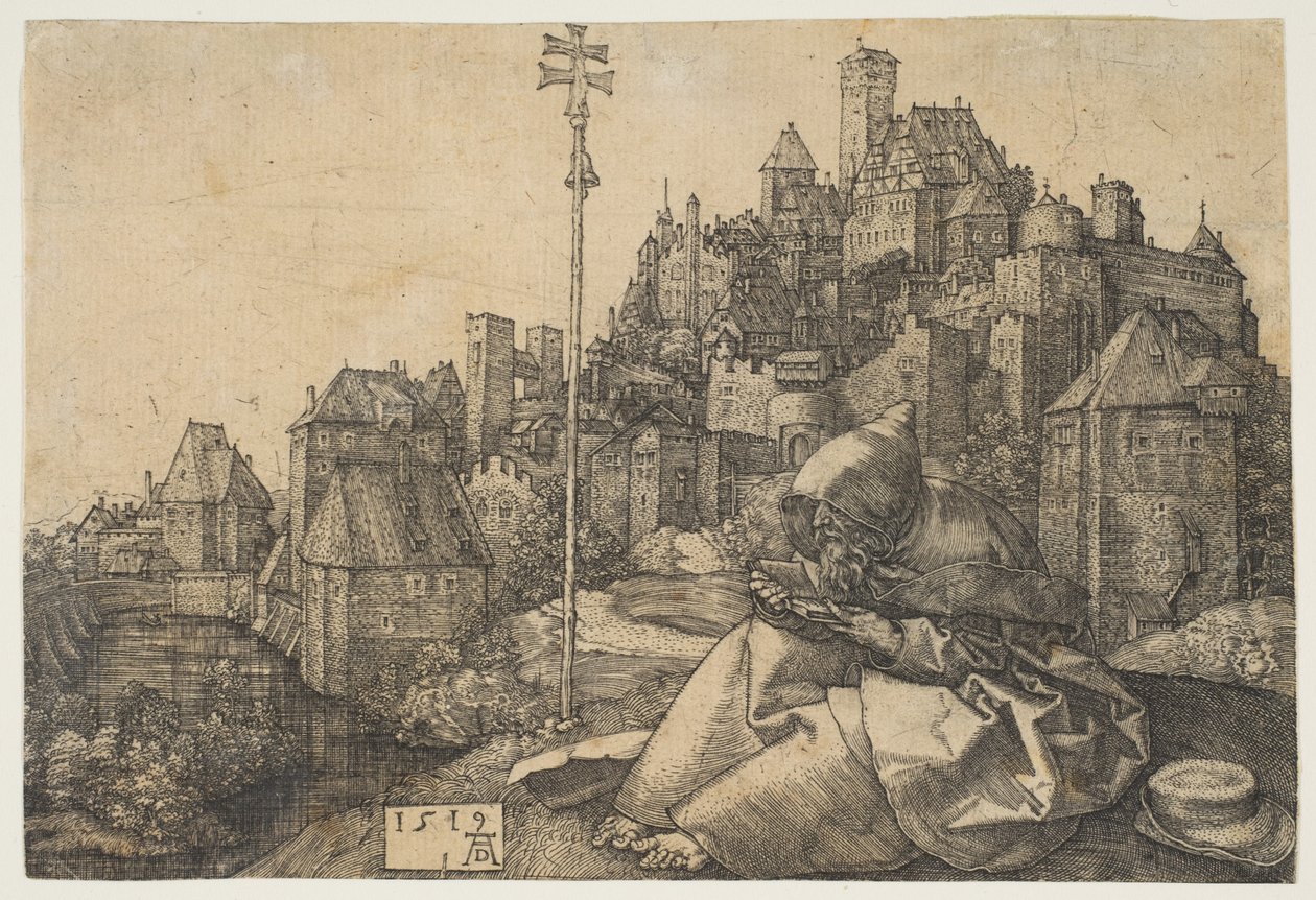 Lezing over Sint-Antonius door Albrecht Dürer