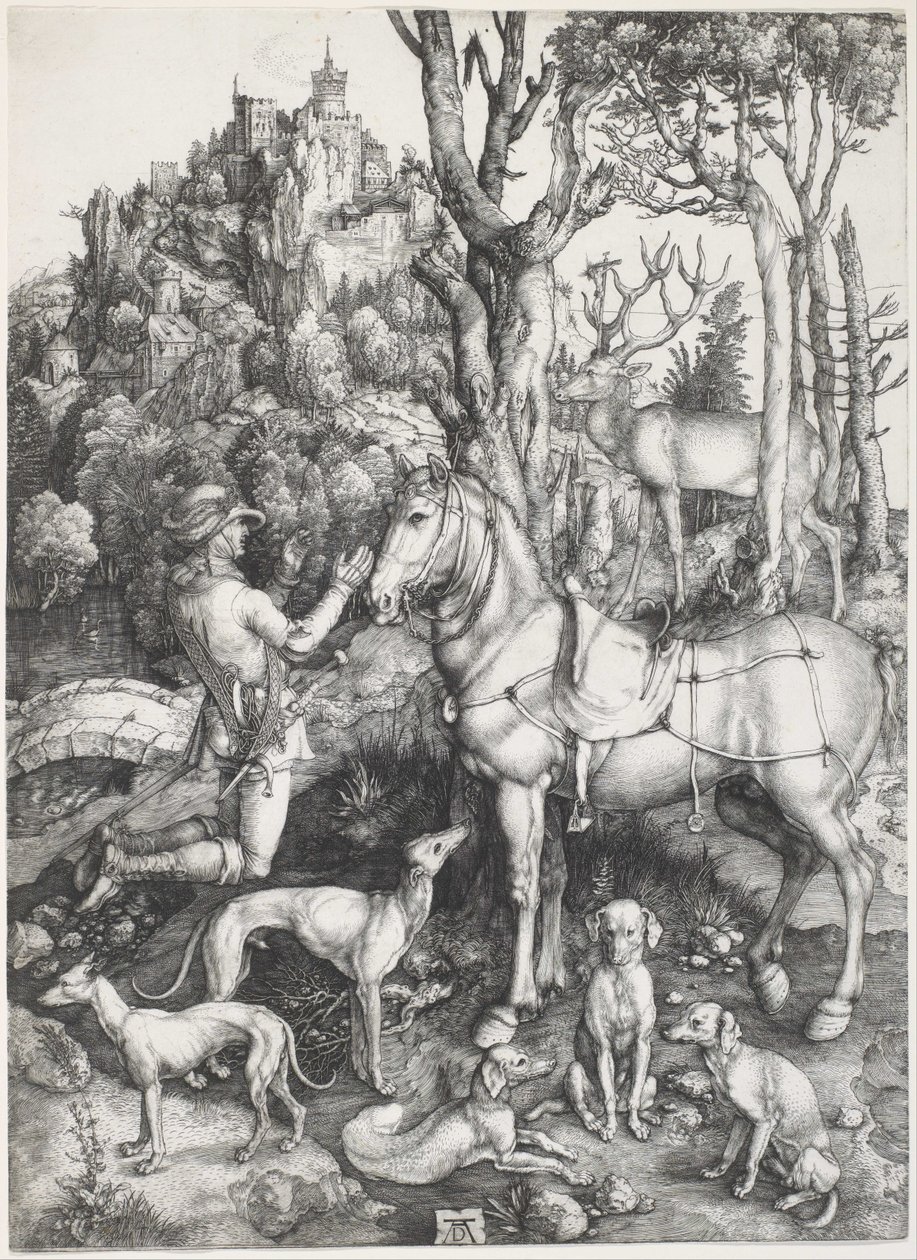 Sint Eustatius door Albrecht Dürer