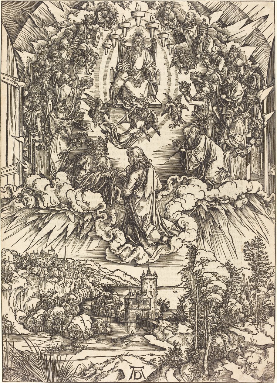 Sint Jan voor God en de Ouderen door Albrecht Dürer