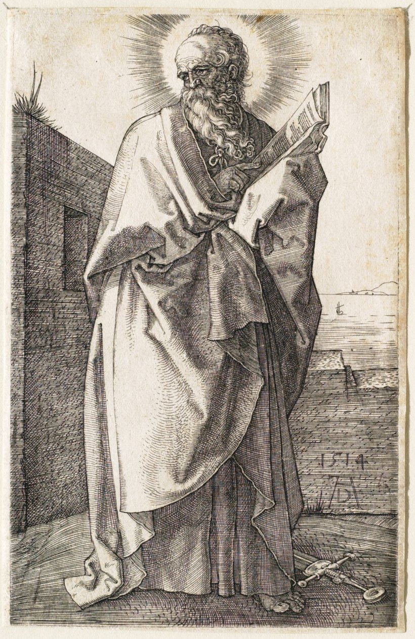 Sint-Paulus door Albrecht Dürer