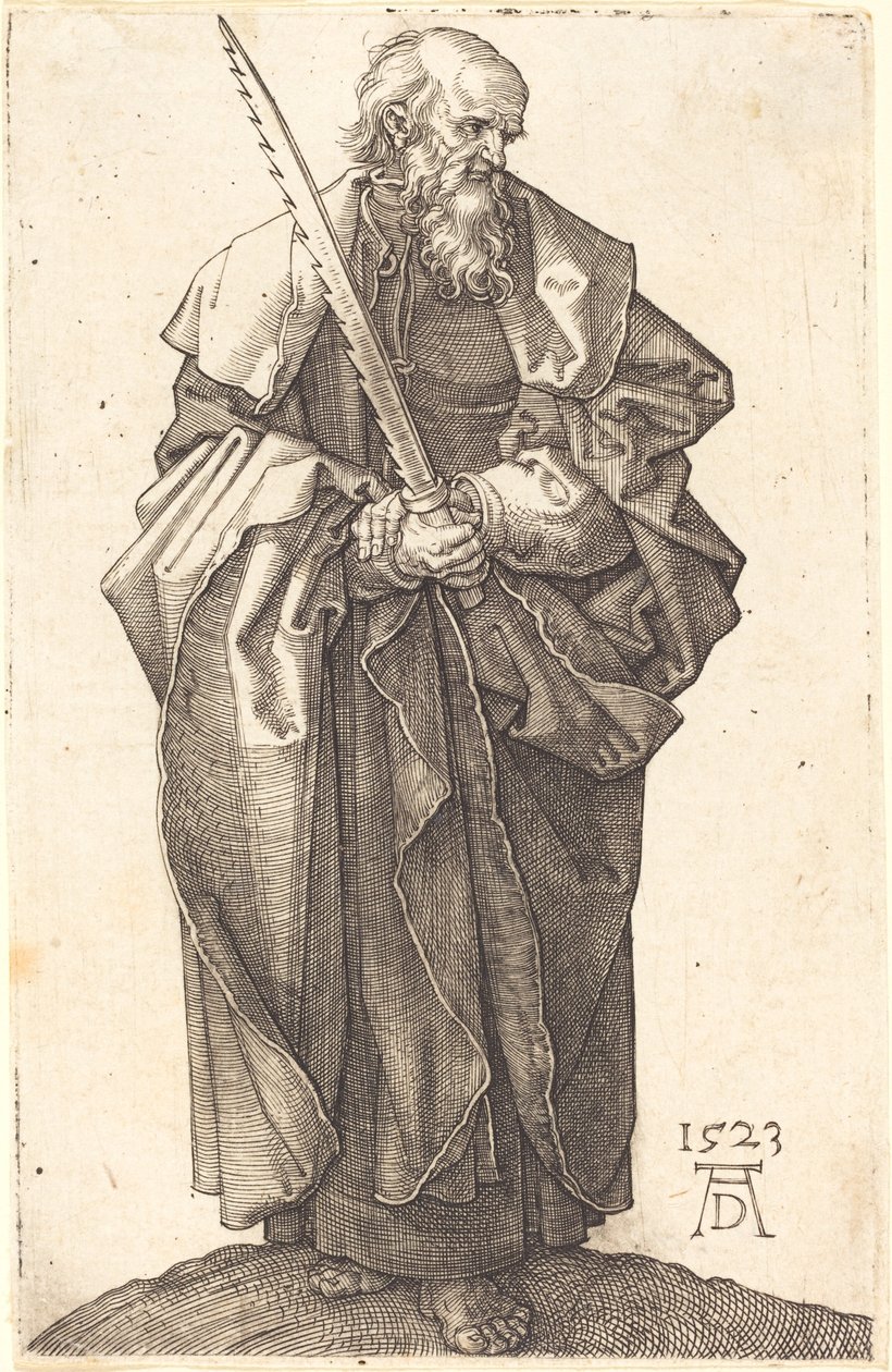 Sint Simon door Albrecht Dürer