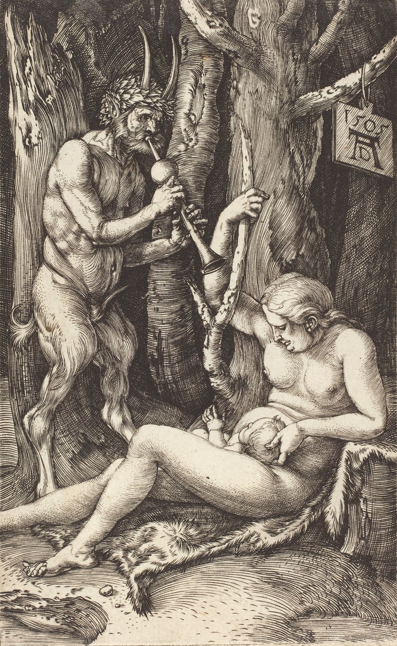 Satyrfamilie door Albrecht Dürer