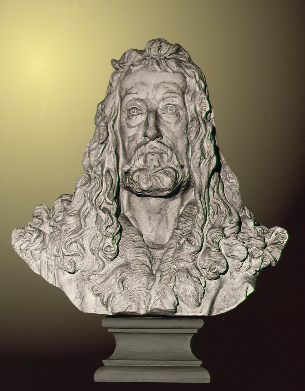 Zelfportret (gips) door Albrecht Dürer