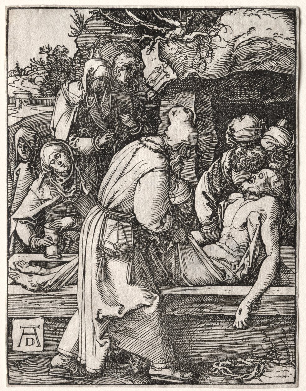 Kleine Passie: De Afzetting door Albrecht Dürer