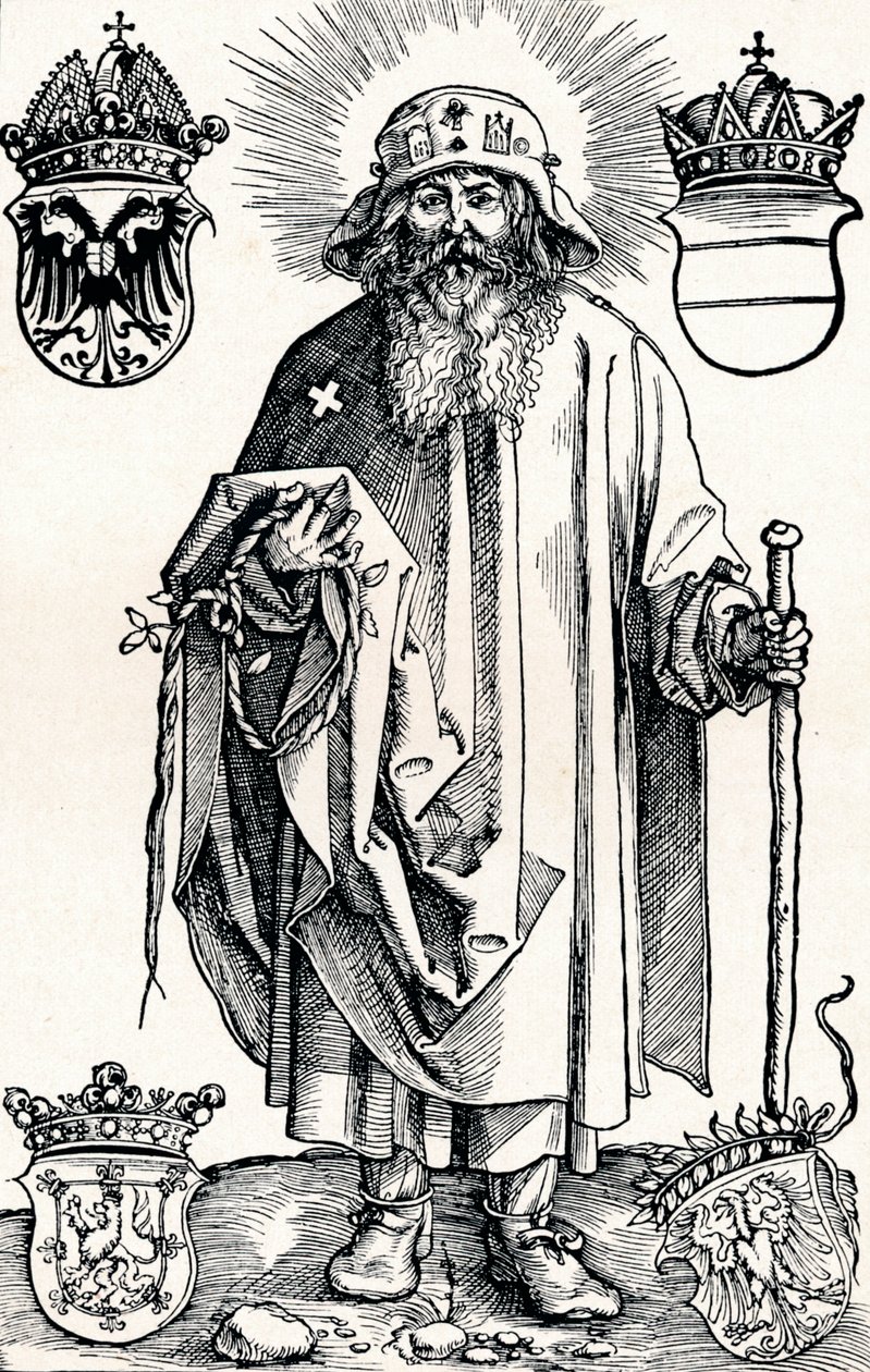 St Coloman, 1513, 1906 door Albrecht Dürer