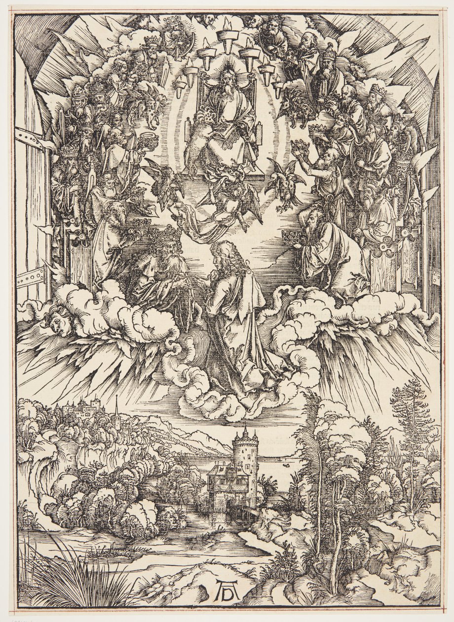 St. Johannes voor God en de Ouderen door Albrecht Dürer