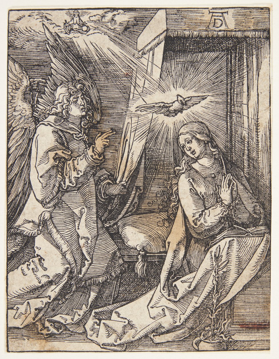De Annunciatie door Albrecht Dürer