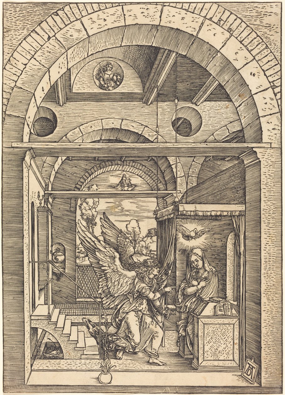De Annunciatie door Albrecht Dürer