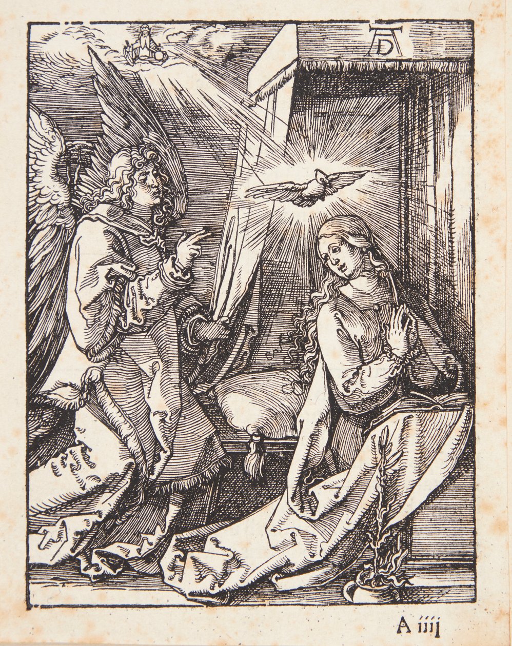 De annunciatie door Albrecht Dürer