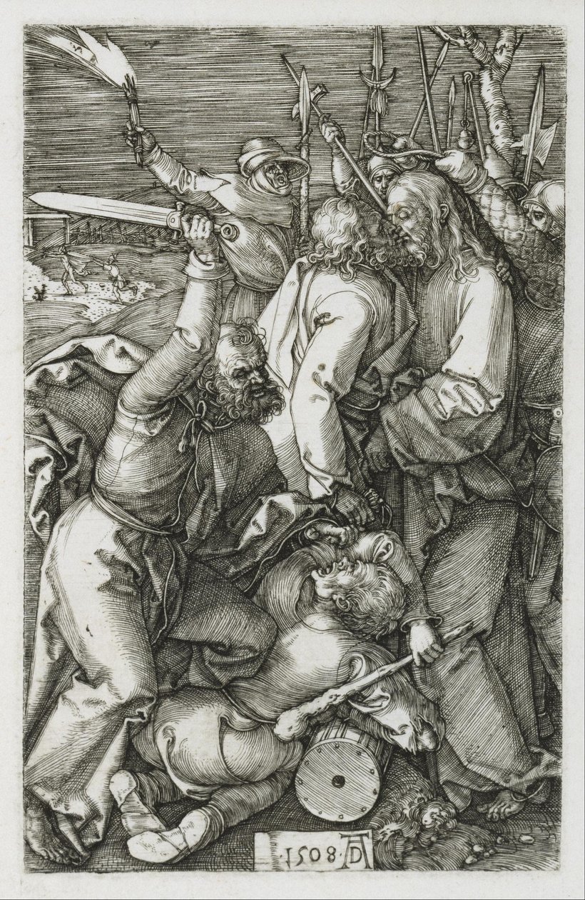 Het verraad van Christus door Albrecht Dürer
