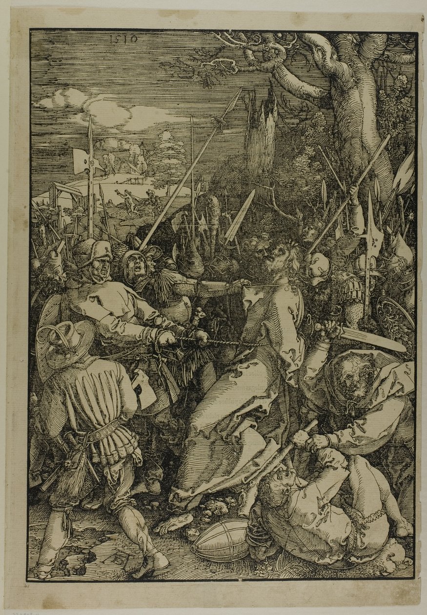 Het verraad van Christus, uit De Grote Passie door Albrecht Dürer