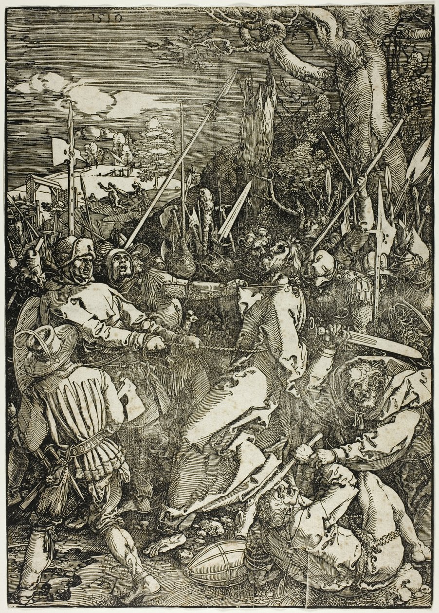 Het verraad van Christus, uit De Grote Passie door Albrecht Dürer