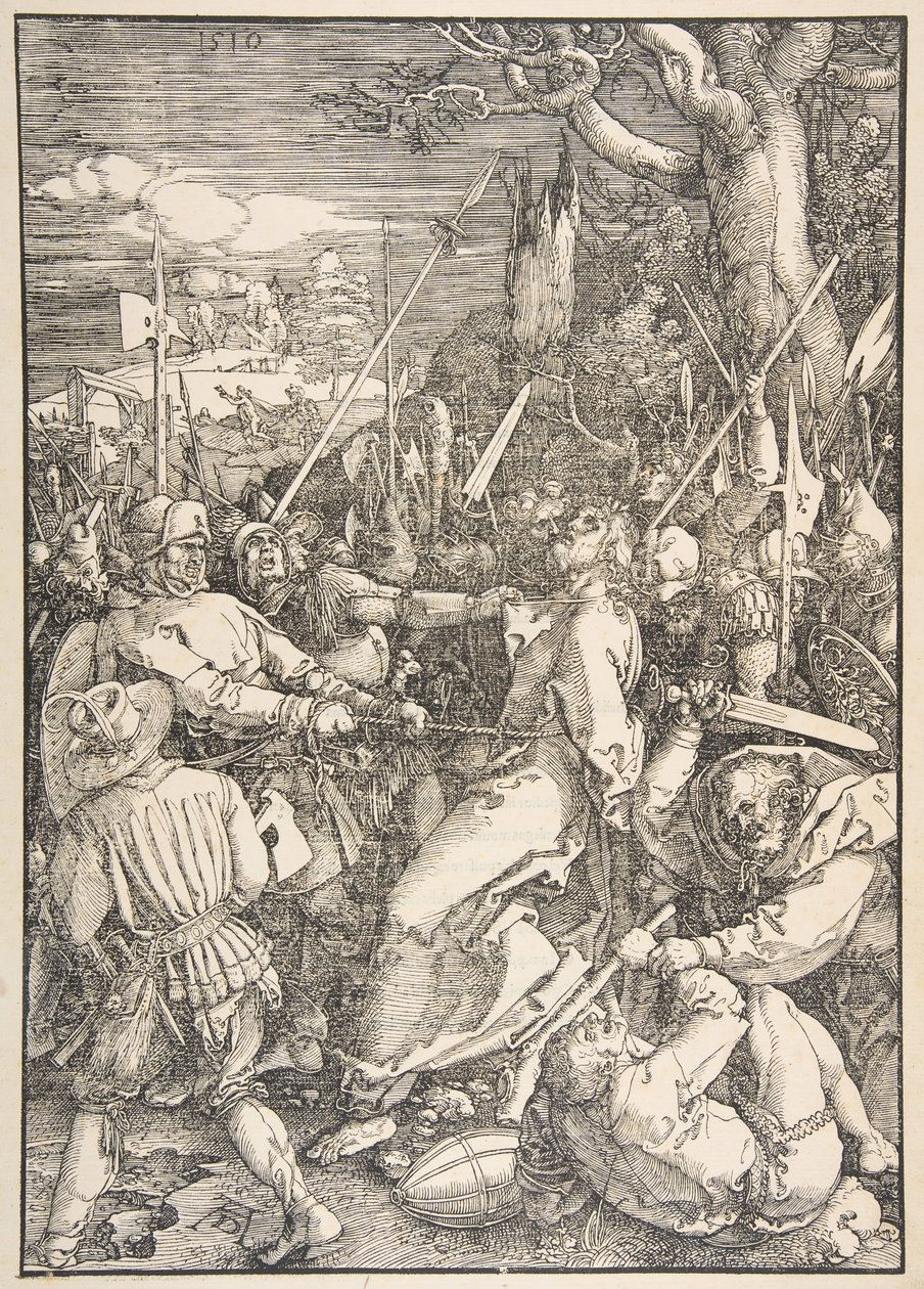 Het Verraad van Christus, uit De Grote Passie door Albrecht Dürer