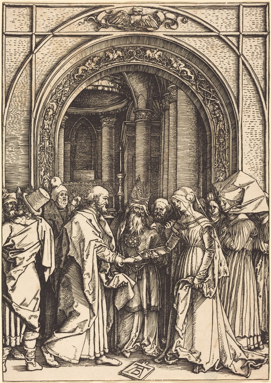 De verloving van de Maagd door Albrecht Dürer