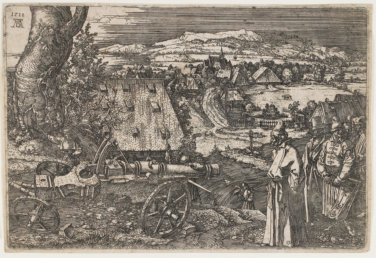 Het kanon door Albrecht Dürer