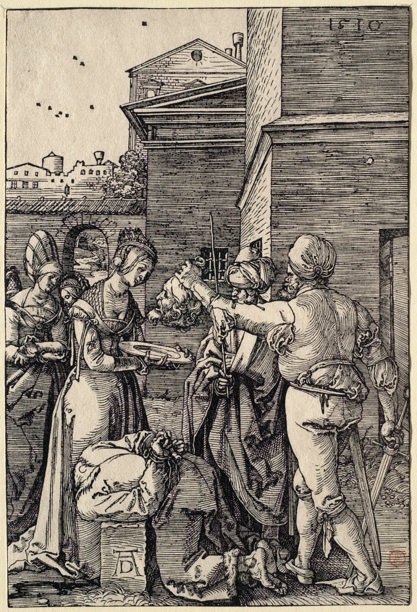 De onthoofding van Sint-Jan de Doper door Albrecht Dürer