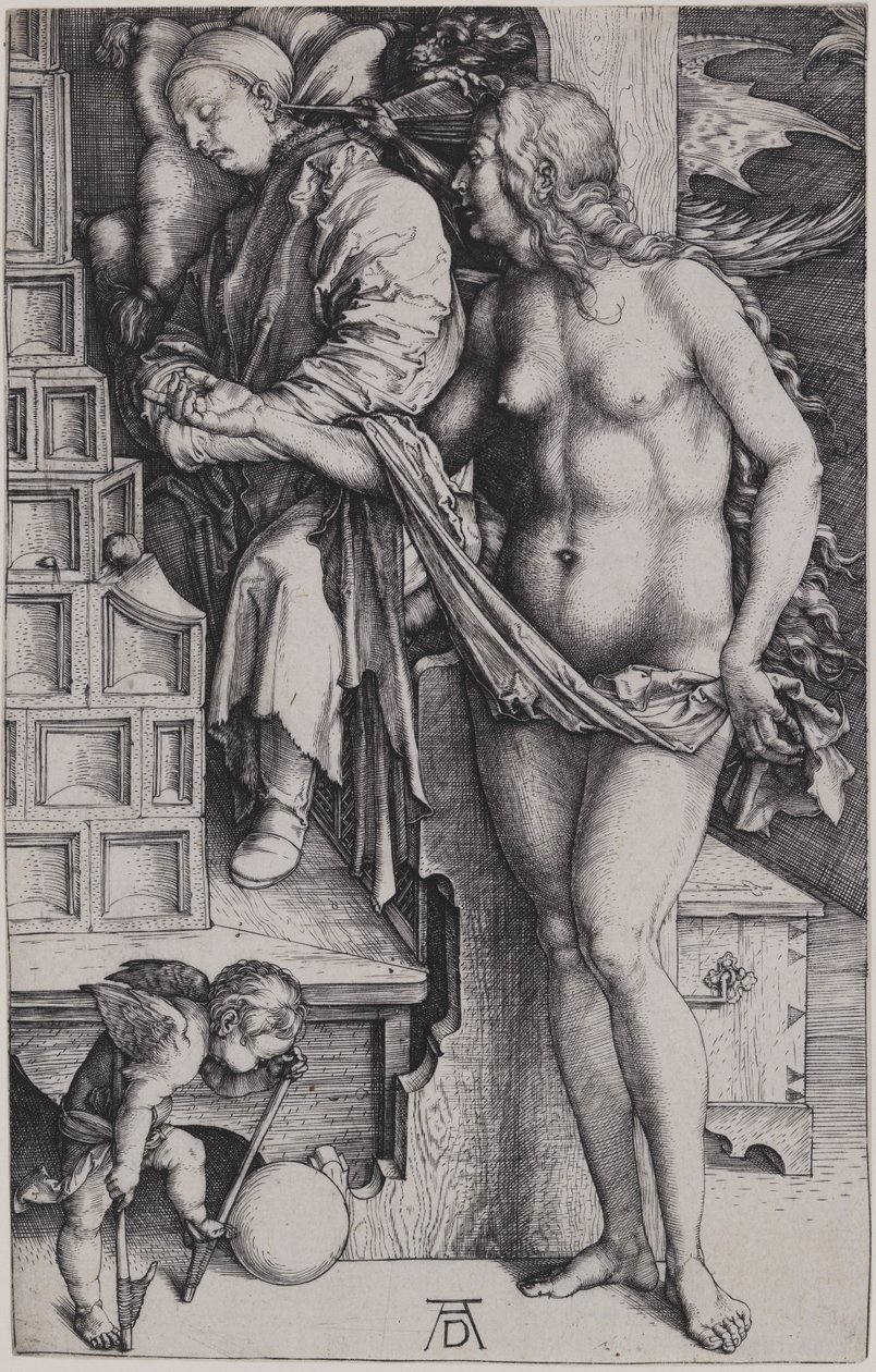 De droom van de dokter door Albrecht Dürer
