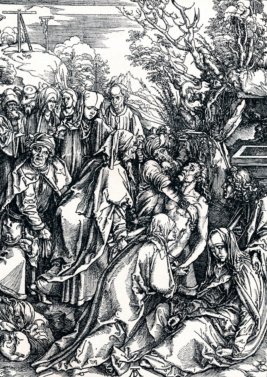 De Graflegging, 1498 door Albrecht Dürer