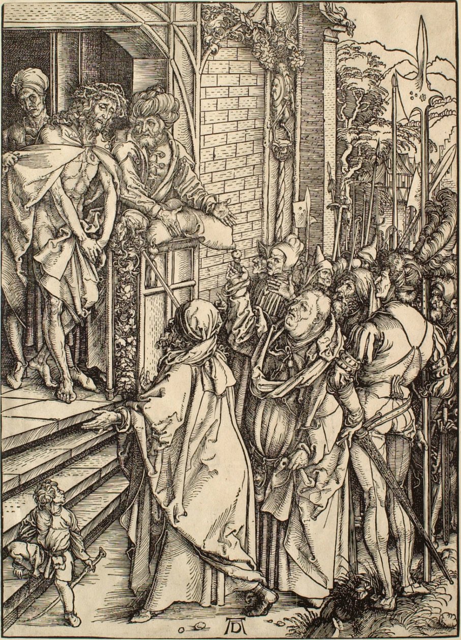 De Grote Passie: Ecce Homo door Albrecht Dürer