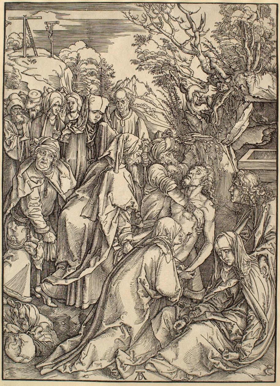De Grote Passie: De kruisafneming door Albrecht Dürer