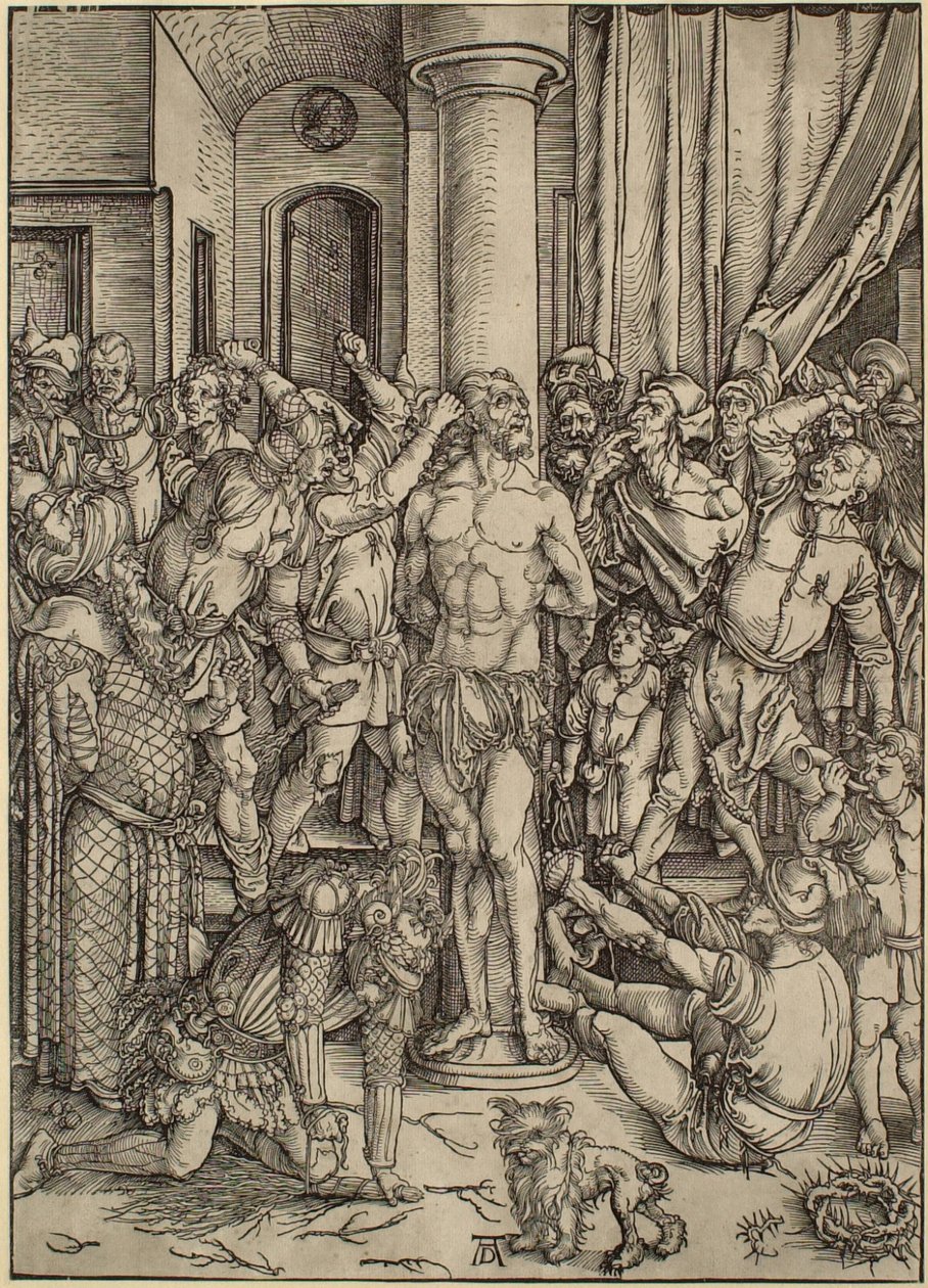De Grote Passie: De geseling door Albrecht Dürer